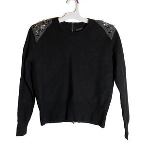 J. Crew Black Wool Sweater‎